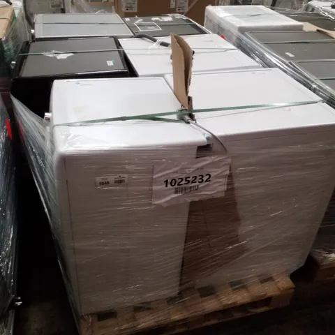 PALLET OF APPROXIMATELY 6 UNPROCESSED RAW RETURN WHITE GOODS TO INCLUDE