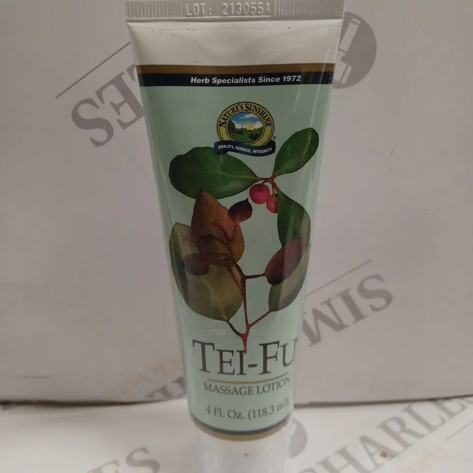 NATURE'S SUNSHINE TEI-FU MASSAGE LOTION ORIGINAL