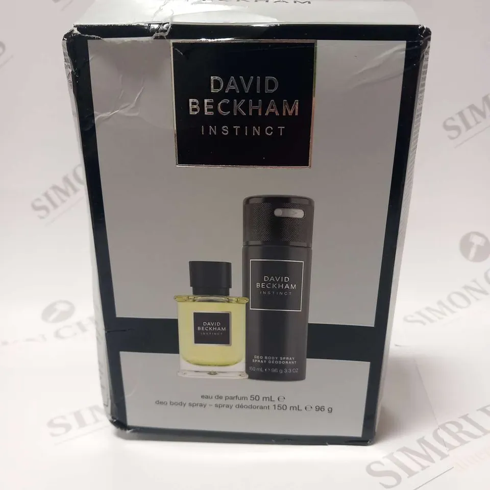 BOXED DAVID BECKHAM INSTINCT EAU DE PARFUM GIFT SET