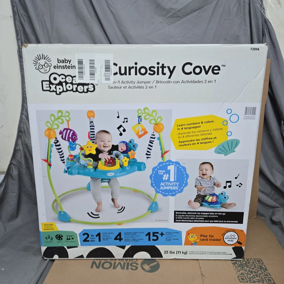 BABY EINSTEIN CURIOSITY COVE ACTIVITY JUMPER