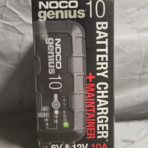NOCO GENIUS 10 BATTERY CHARGER/MAINTAINER