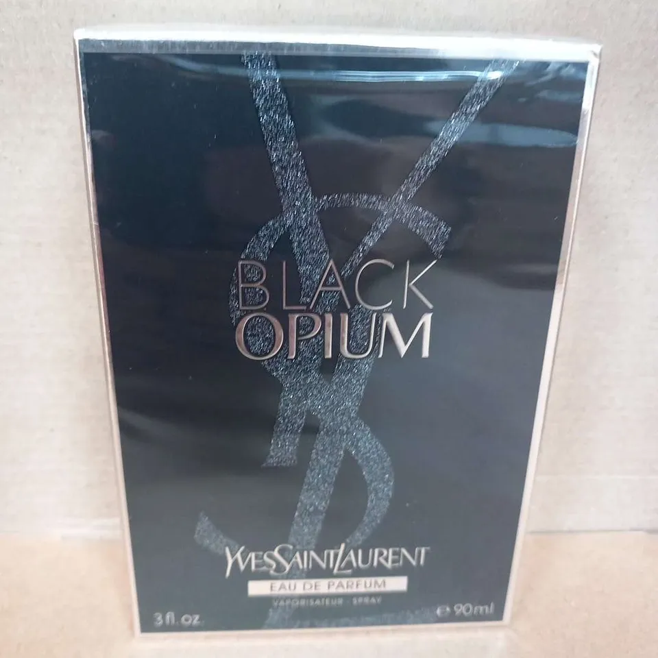 BOXED AND SEALED YVES SAINT LAURENT BLACK OPIUM EAU DE PARFUM 90ML