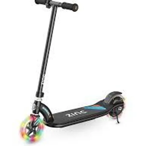 BOXED ZINC MODEL Z KIDS ELECTRIC SCOOTER - BLACK 
