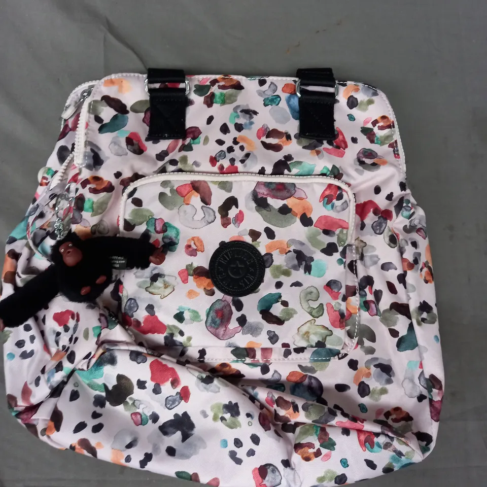 KIPLING CRAVALA TOTE BAG IN PALE PINK/MULTI