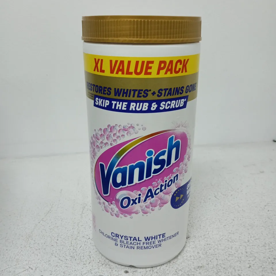VANISH OXI ACTION CRYSTAL WHITE (1.9KG) - COLLECTION ONLY