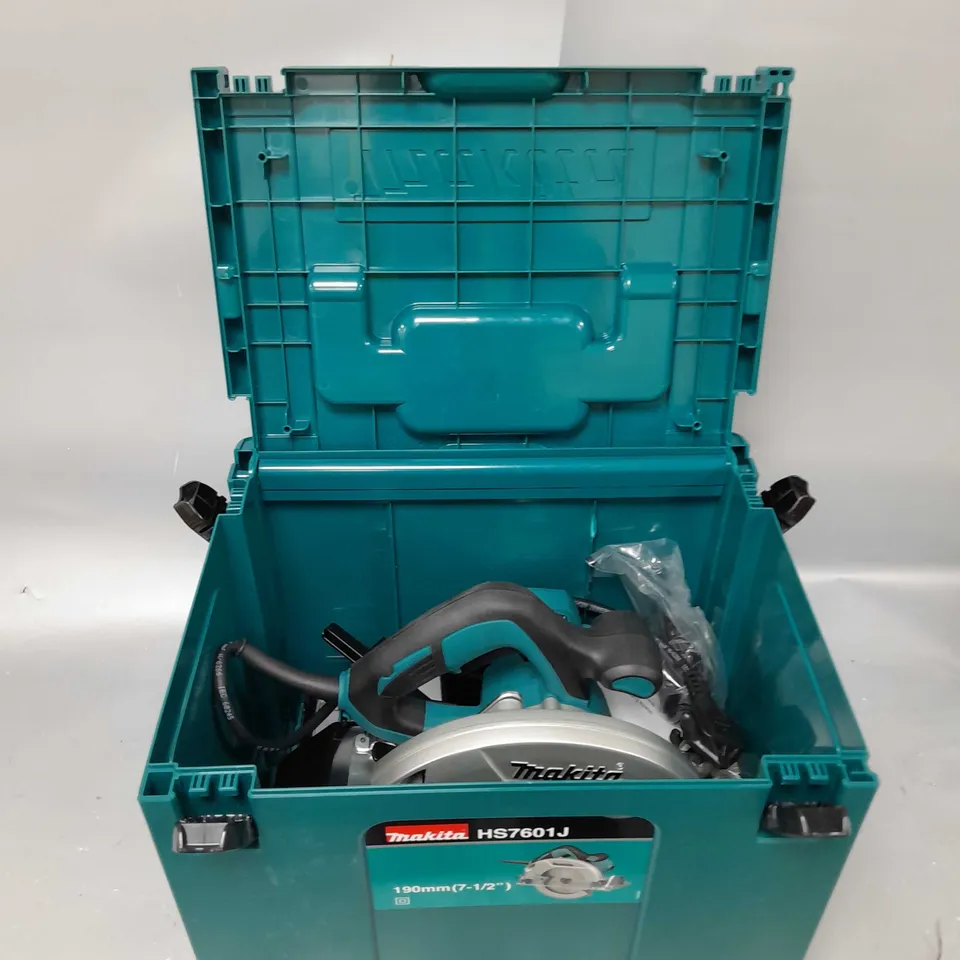 MAKITA 190MM CIRCULAR SAW, 1,200W MOTOR WITH BLADE & CARRY CASE RRP £139.99