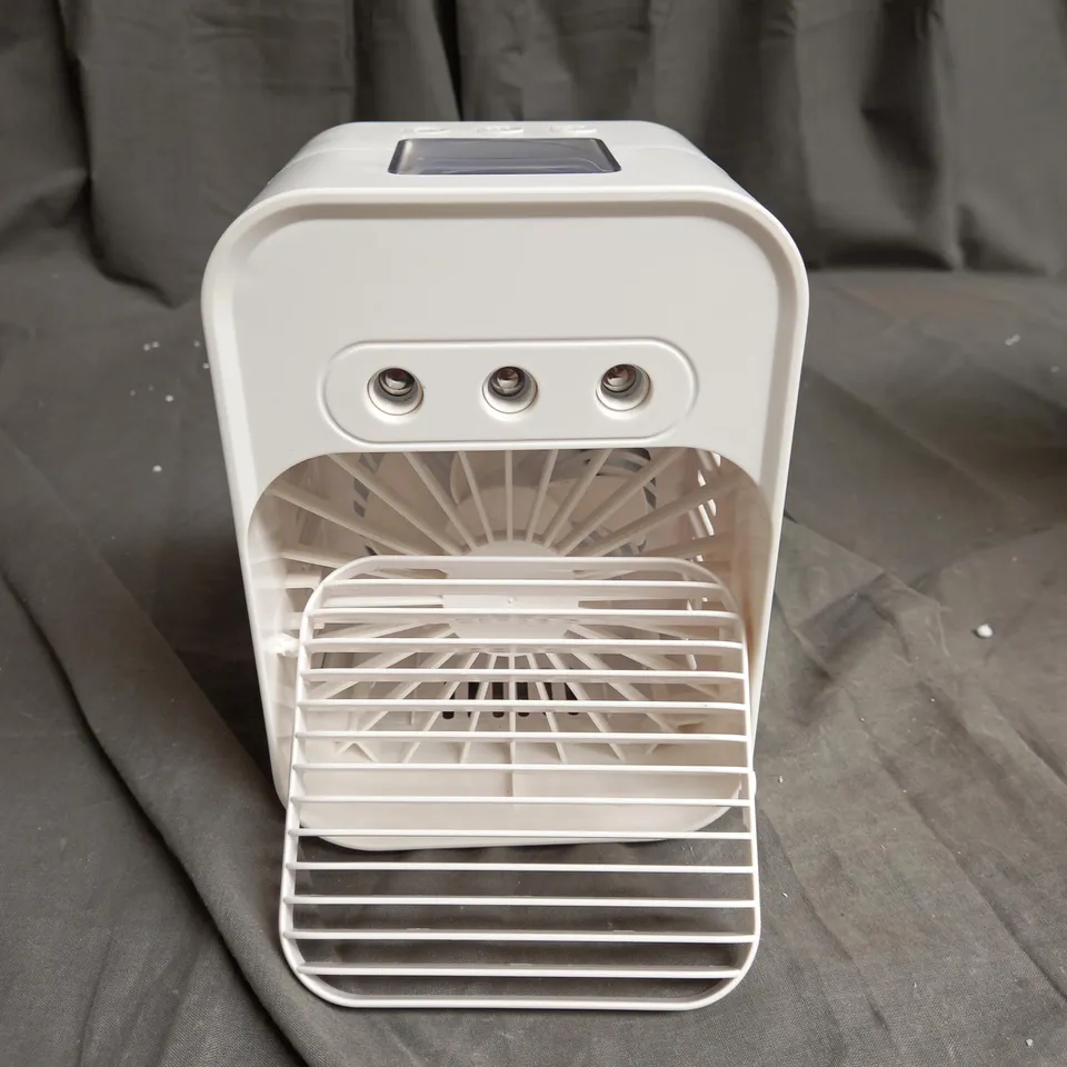 BOXED RECHARGEABLE PERSONAL SPACE COOLER FAN