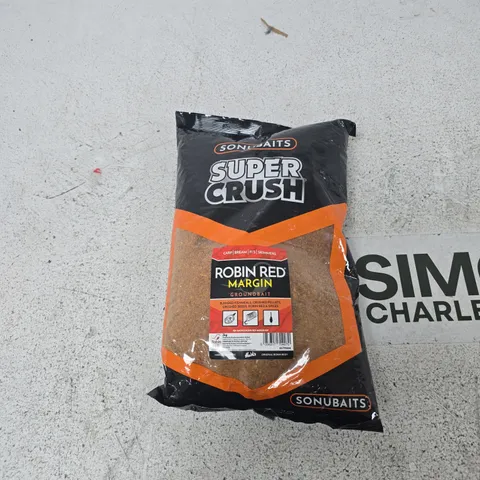 SONUBAITS ROBIN RED MARGIN GROUNDBAIT MIX – 2KG (CARP, BREAM & SKIMMERS)
