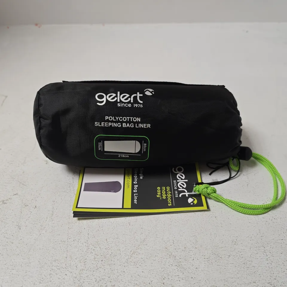 GELERT SINGLE SLEEPING BAG LINER