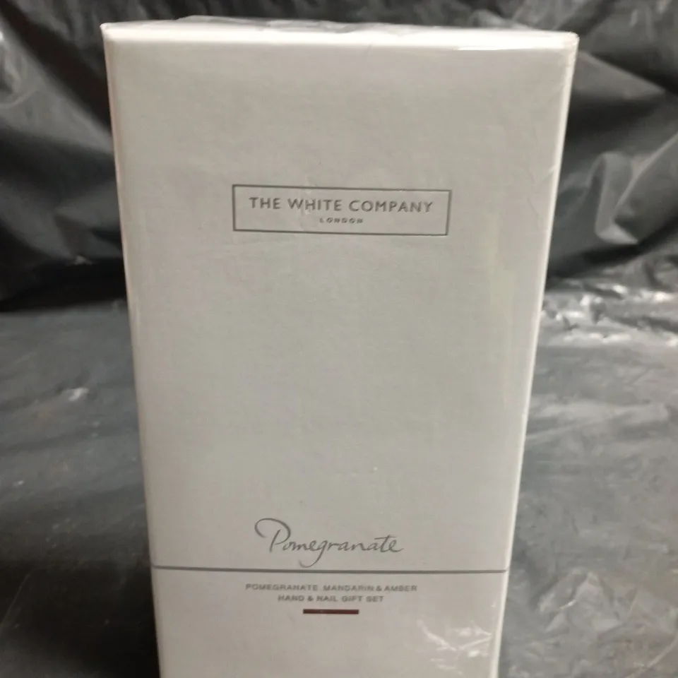 SEALED THE WHITE COMPANY POMEGRANATE HAND & NAIL GIFT SET