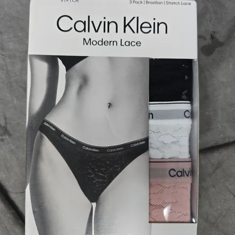 CALVIN KLEIN MODERN LACE 3 PACK