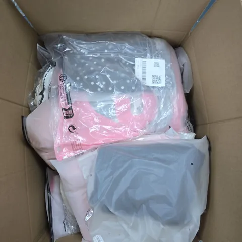 BOX OF APPROXIMATELY 20 ASSORTED ITEMS TO INCLUDE: HALARA DRESS