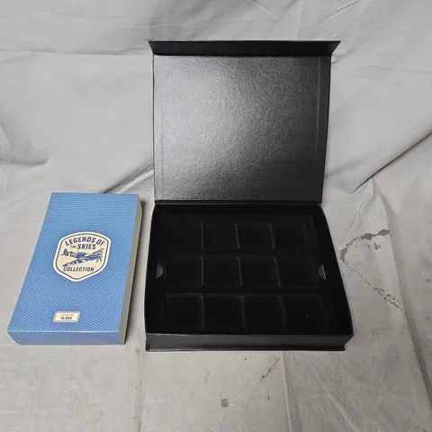 LEGENDS OF THE SKIES COLLECTION – 12-SLOT DISPLAY BOX WITH FOAM INSERT