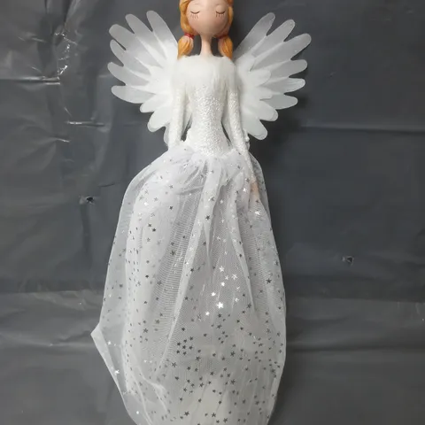 50CM BATTERY OPERATED WHITE ANGEL