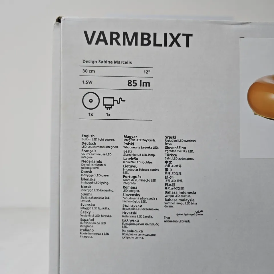 VARMBLIXT LED TABLE/WALL LAMP