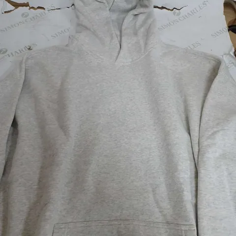 ABERCROMBIE & FITCH LIGHT GREY SOFT HOODIE - XL