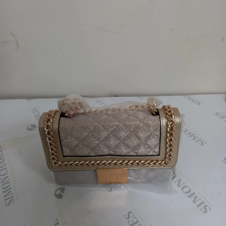 CARVELA GOLD SYNTHETIC HAND BAG
