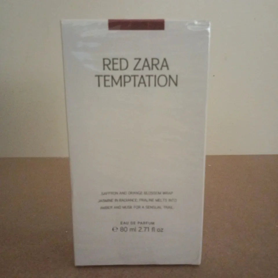 RED ZARA TEMPTATION EAU DE PARFUM (80ML)