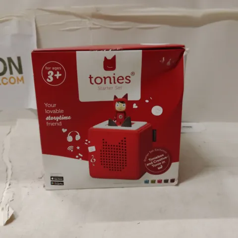 TONIES STARTER SET (RED) – TONIEBOX STARTER KIT, BOXED