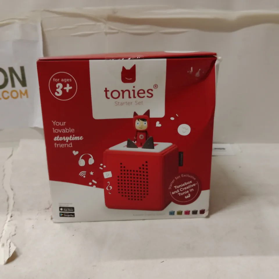 TONIES STARTER SET (RED) – TONIEBOX STARTER KIT, BOXED