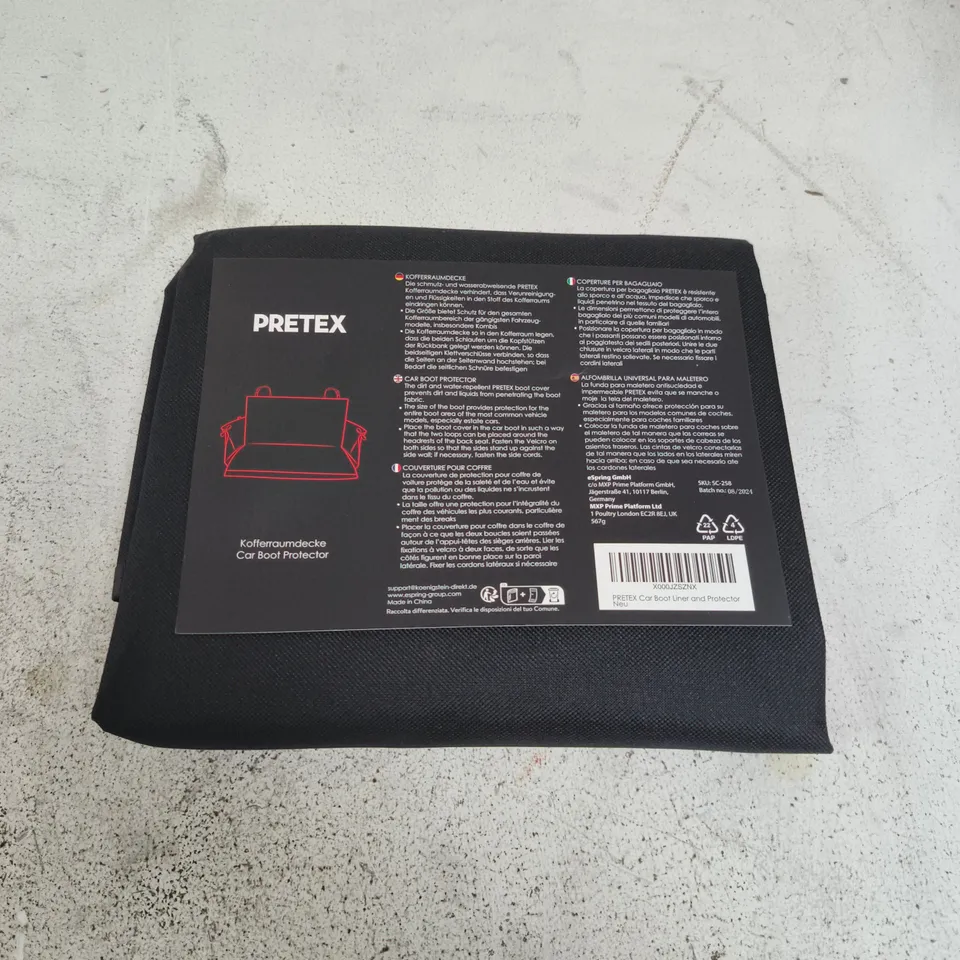 PRETEX CAR BOOT PROTECTOR