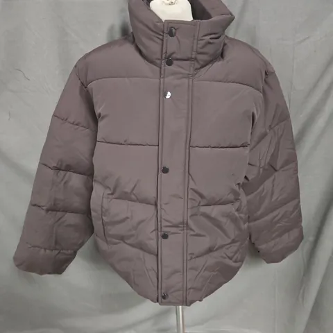 ABERCROMBIE & FITCH ULTRA PUFFER JACKET IN ESPRESSO SIZE L
