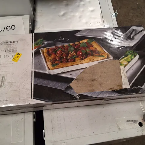 BOXED ENGLISH ELECTRIC CORDLESS HOT TRAY