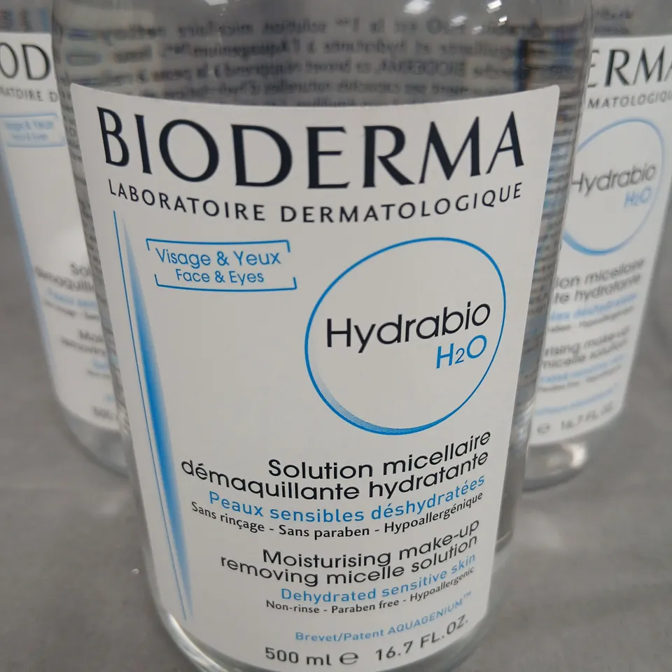 Twelve Bioderma Hydrabio H2O Micellar Cleansing Water 500ml 