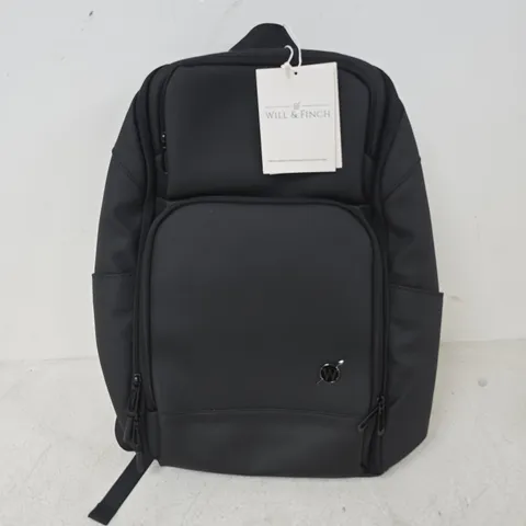WILL & FINCH BACKPACK IN BLACK