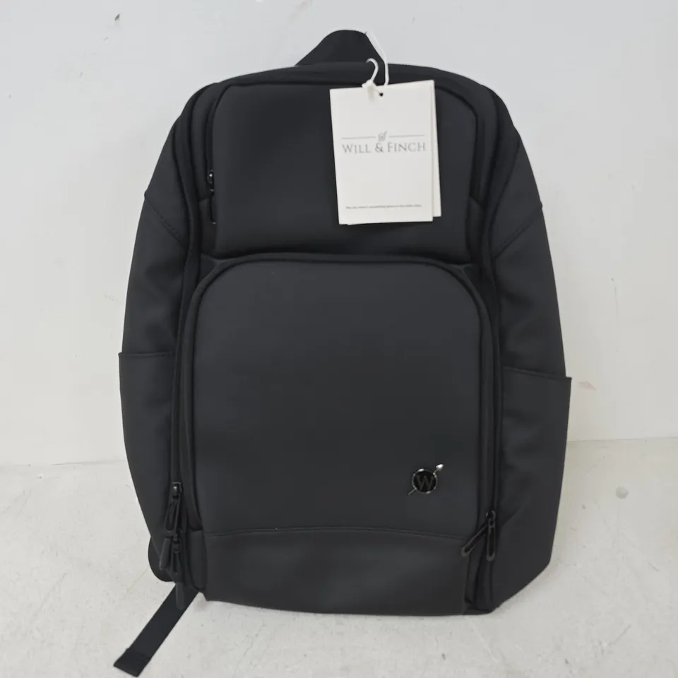 WILL & FINCH BACKPACK IN BLACK
