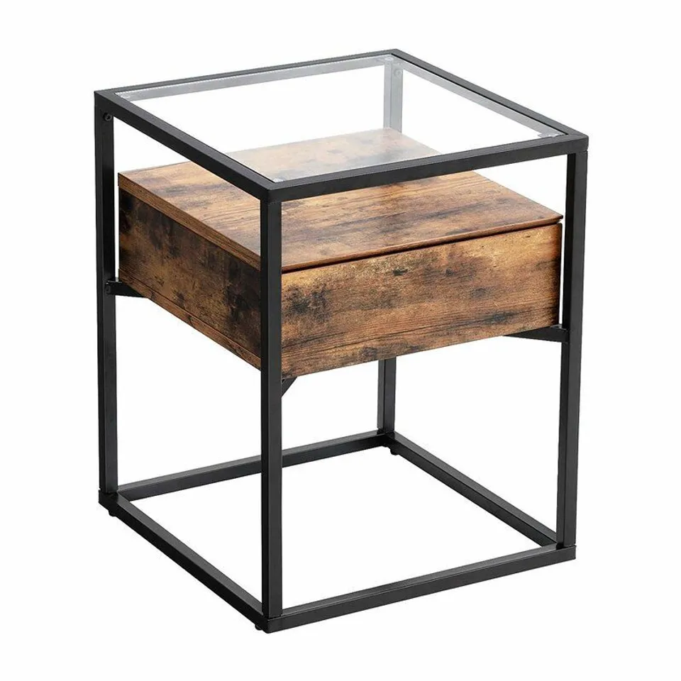 BOXED MONROE SIDE TABLE