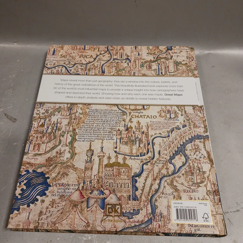 GREATMAPS: THE WORLDS MASTERPIECES EXPLORED AND EXPLAINED 
