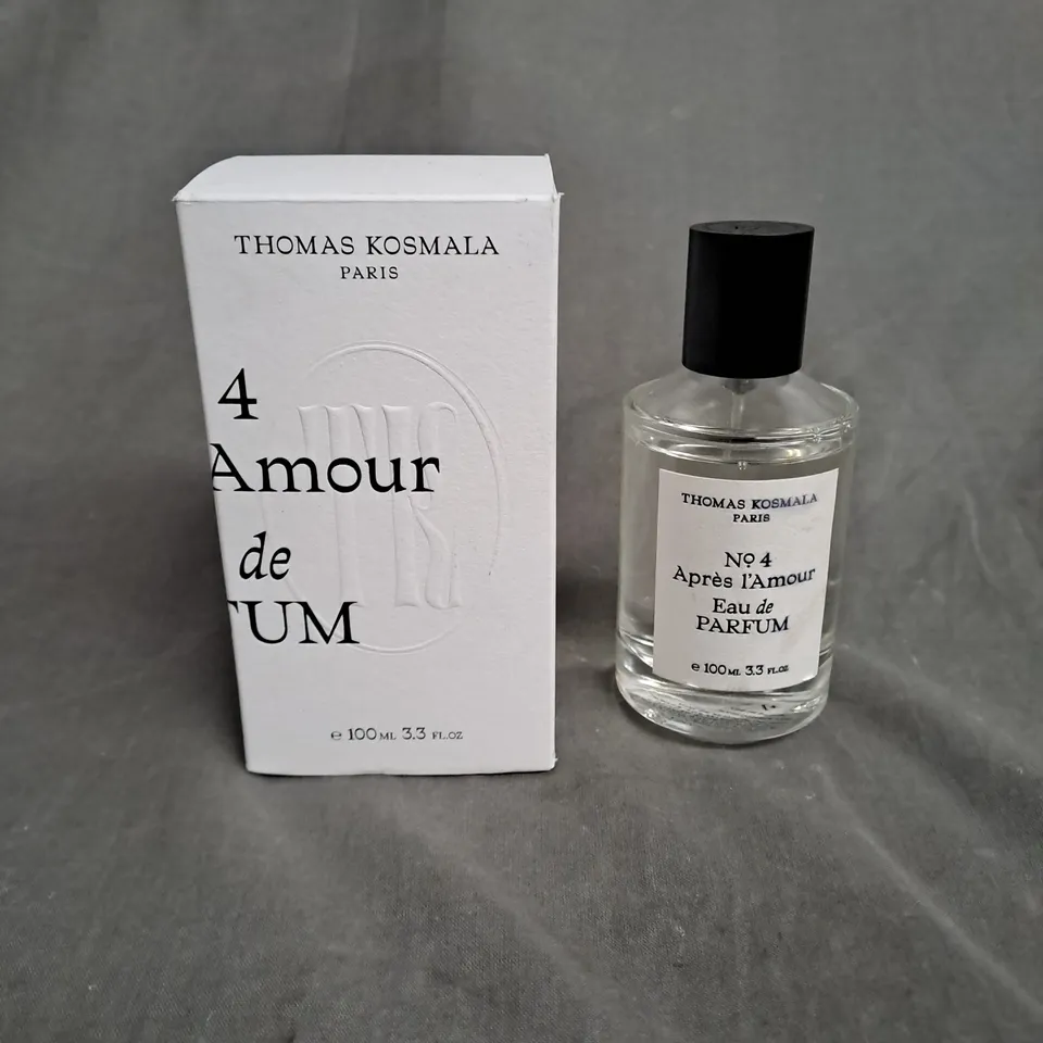 BOXED THOMAS KOSMALA NO.4 APRES L'AMOUR EAU DE PARFUM 100ML