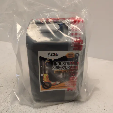 FLOW INDUSTRIAL SINK & DRAIN UNBLOCKER (5L)