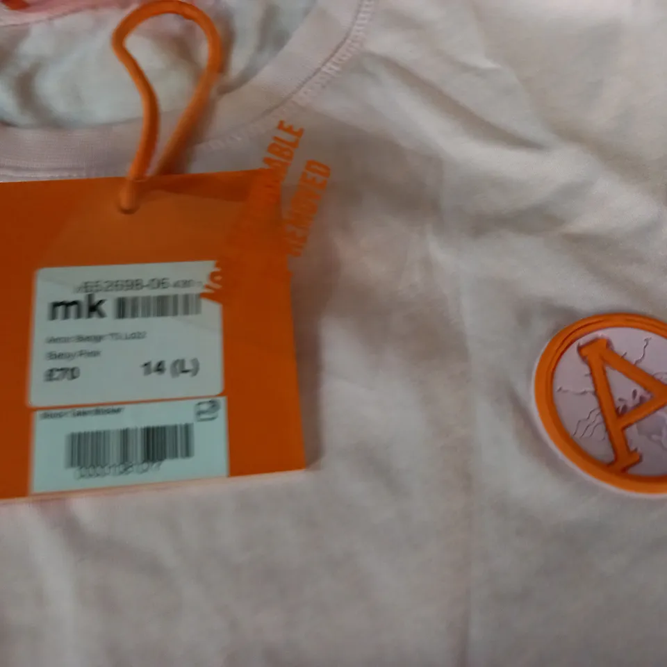 ARTIC ARMY BABY PINK T-SHIRT - 14(L)