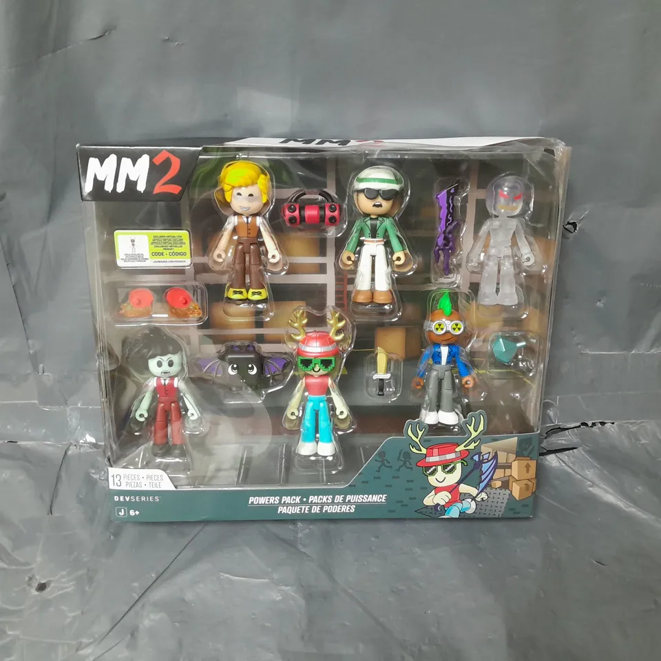 MM2: POWERS PACK - SIX 2.75-INCH FIGURES RRP £14.99