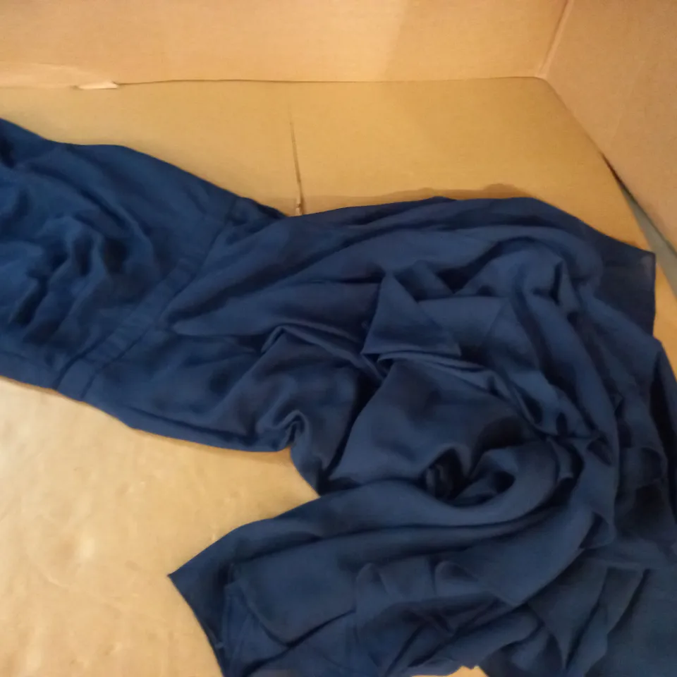 TRUE DECADENCE NAVY ONE SHOULDER DRESS - SIZE S