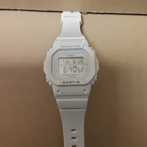 UNBOXED CASIO BABY-G WATCH IN PALE PINK - BGD-565U