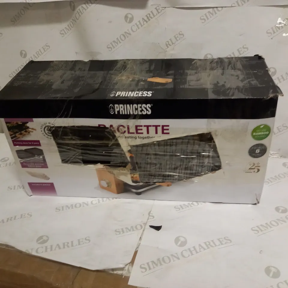 PRINCESS RACLETTE TABLE COOKER