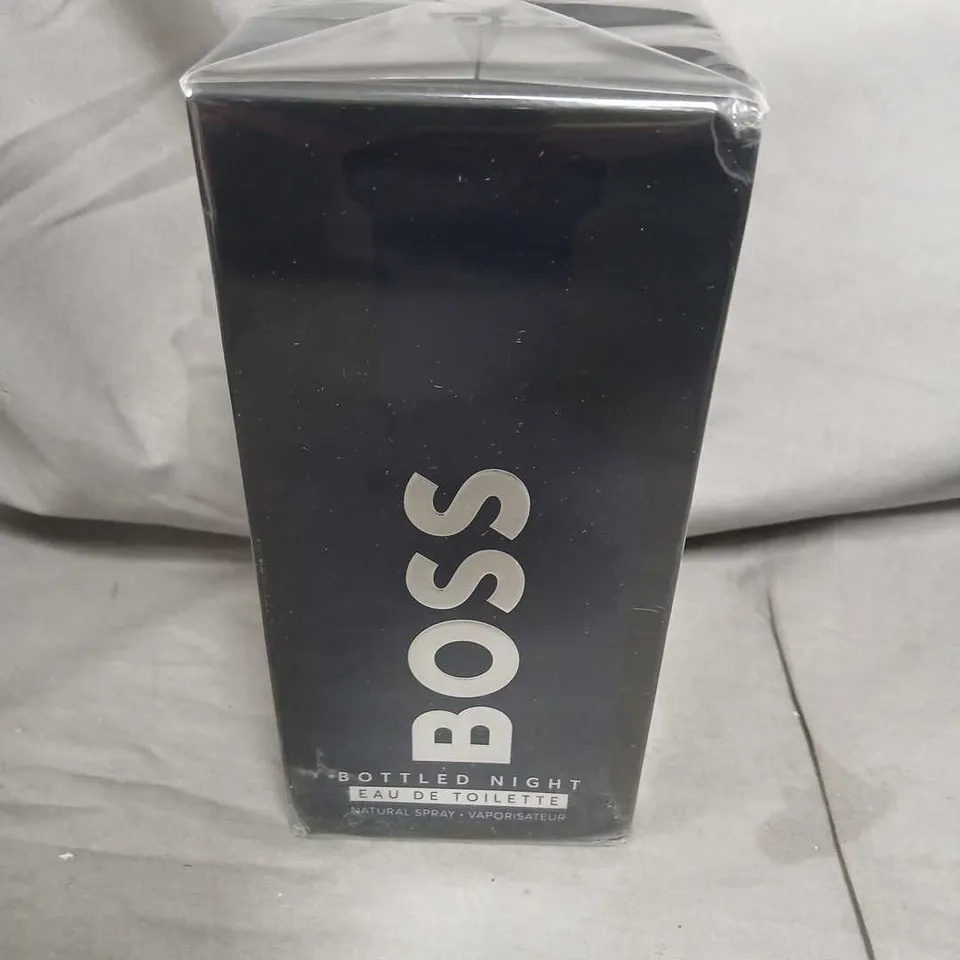 BOXED AND SEALED HUGO BOSS "BOTTLED NIGHT" EAU DE TOILETTE SPRAY 200ML