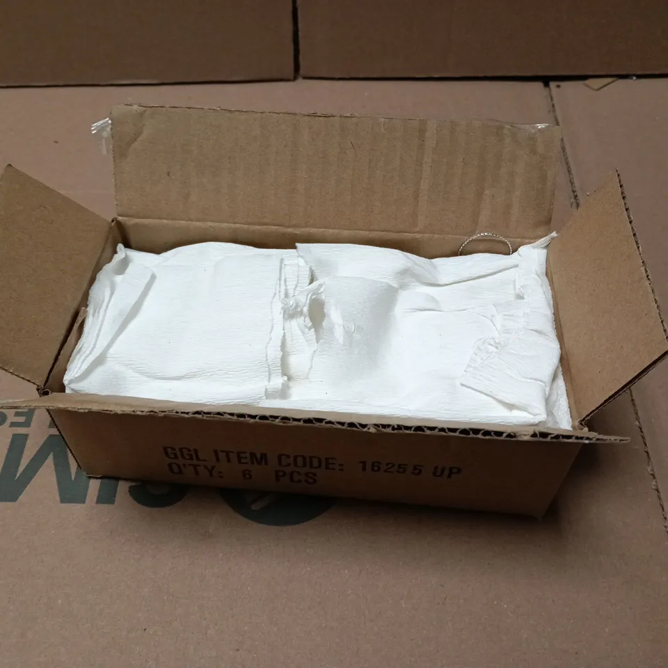 LOT OF 6 AS NEW GISELLA GRAHAM WINTER BUNNY THEMED HANGING TREE DECORATIONS