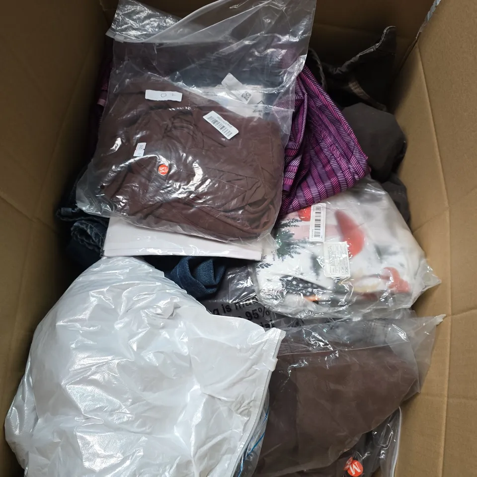 APPROXIMATELY 25 ASSORTED CLOTHING AND FASHION PRODUCTS IN VARIOUS STYLES AND SIZES - COLLECTION ONLY