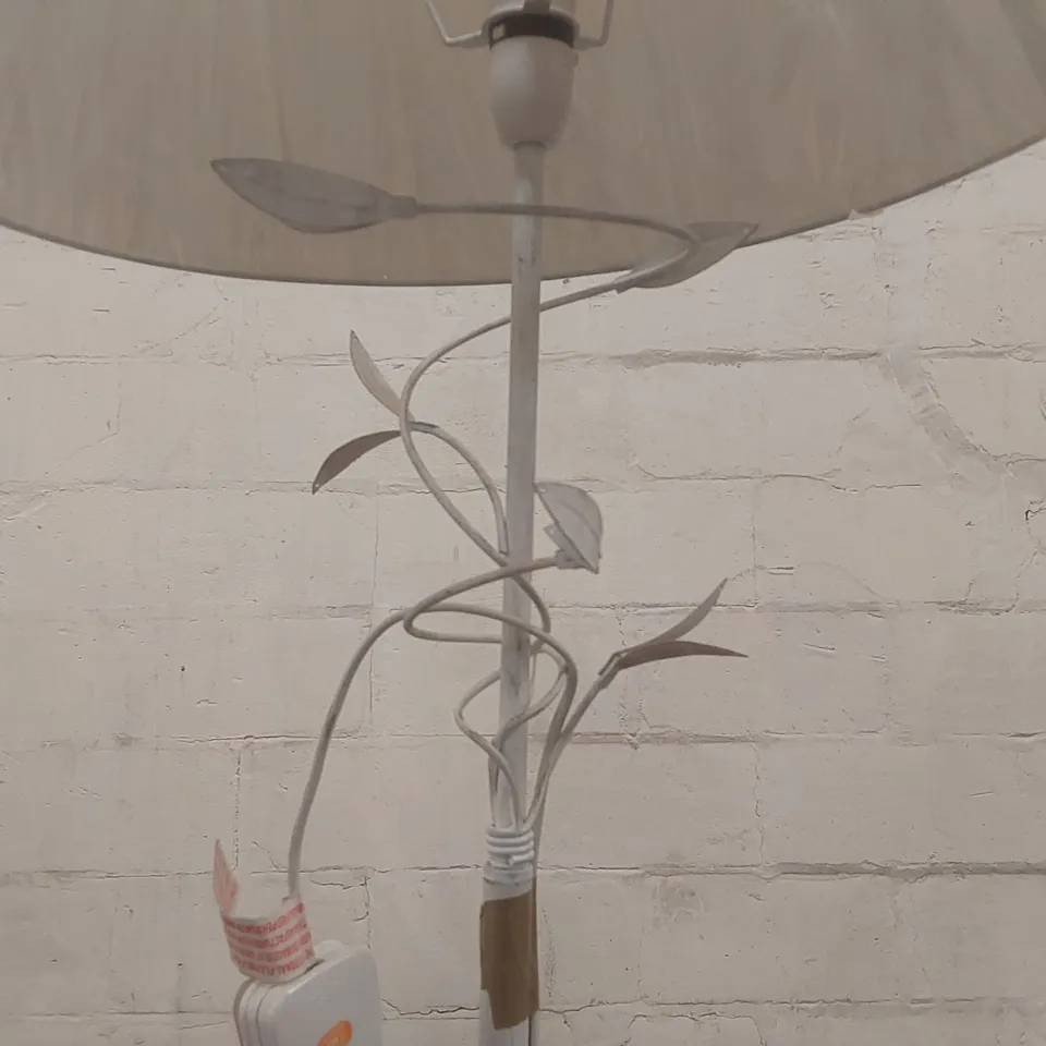 DESIGNER WOODEN FLOOR LAMP WITH SHADE