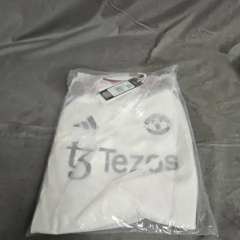 ADIDAS MUFC TIRO JERSEY INOFF WHITE MULTI SIZE 11-12YRS