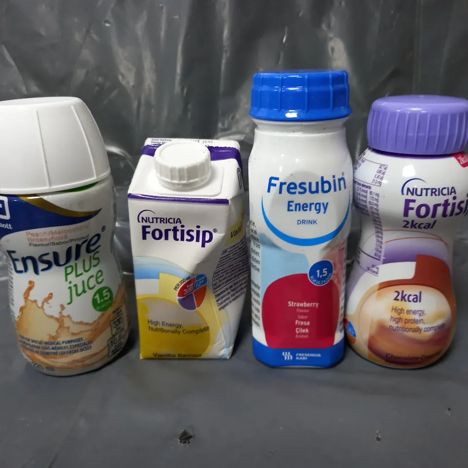APPROXIMATELY 20 ASSORTED NUTRITION DRINKS TO INCLUDE - ENSURE PLUS - FRESUBIN ENERGY - NUTRICIA FORTISIP - ETC - COLLECTION ONLY