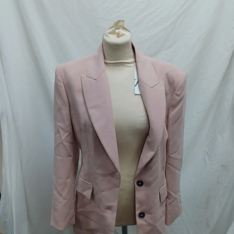 ZARA PINK SMART JACKET - LARGE