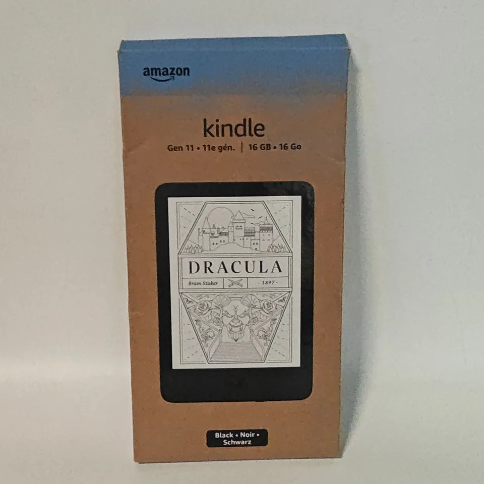 BOXED AMAZON KINDLE GEN 11 16GB E-READER IN BLACK