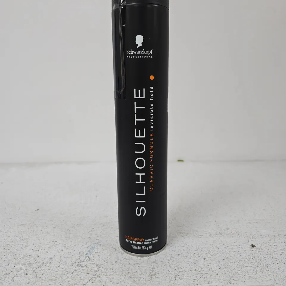 SCHWARZKOPF PROFESSIONAL SILHOUETTE HAIRSPRAY – CLASSIC FORMULA HOLD, 750 ML