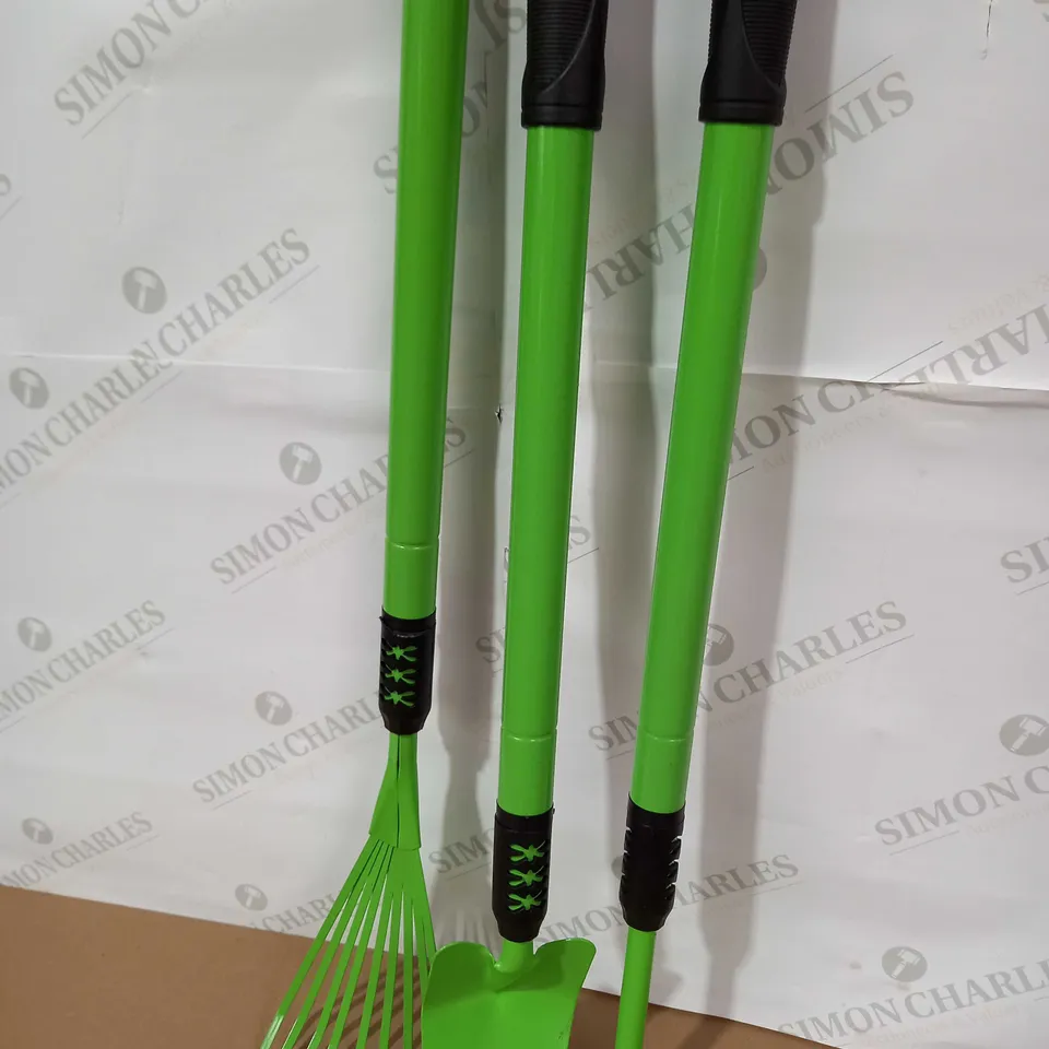 GRUMPY GARDENER SET OF 3 TELESCOPIC TOOLS