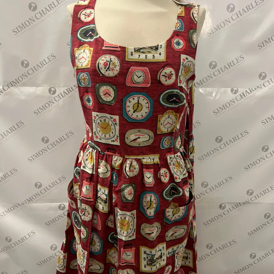 CATH KIDSTON POCKET SLEEVELESS DRESS IN RED SIZE 14